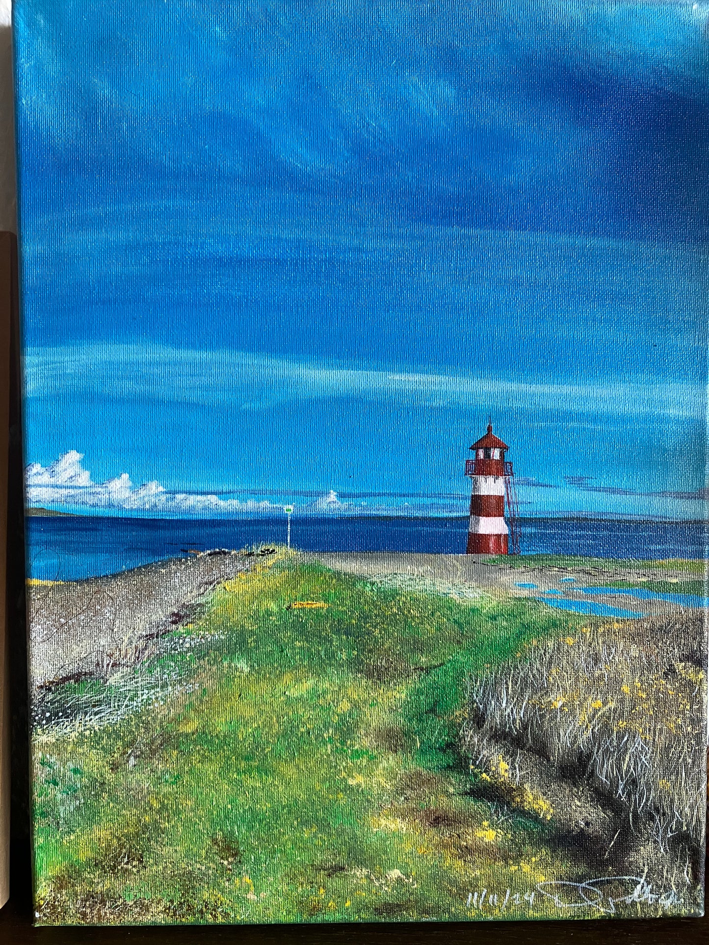 Thyholm Grisetå Odde Fyr #5 Danilo Pablo Jr.
Acrylic on canvas
40 cm x 30 cm
