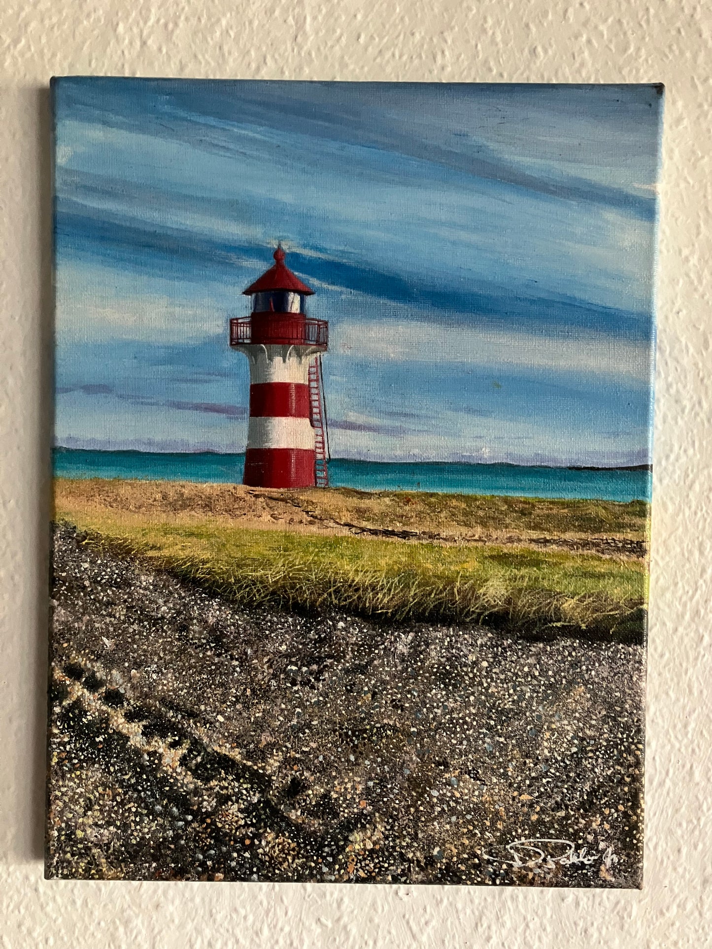 Grisetå Odde Fyr Thyholm 30x40 cm Acrylic