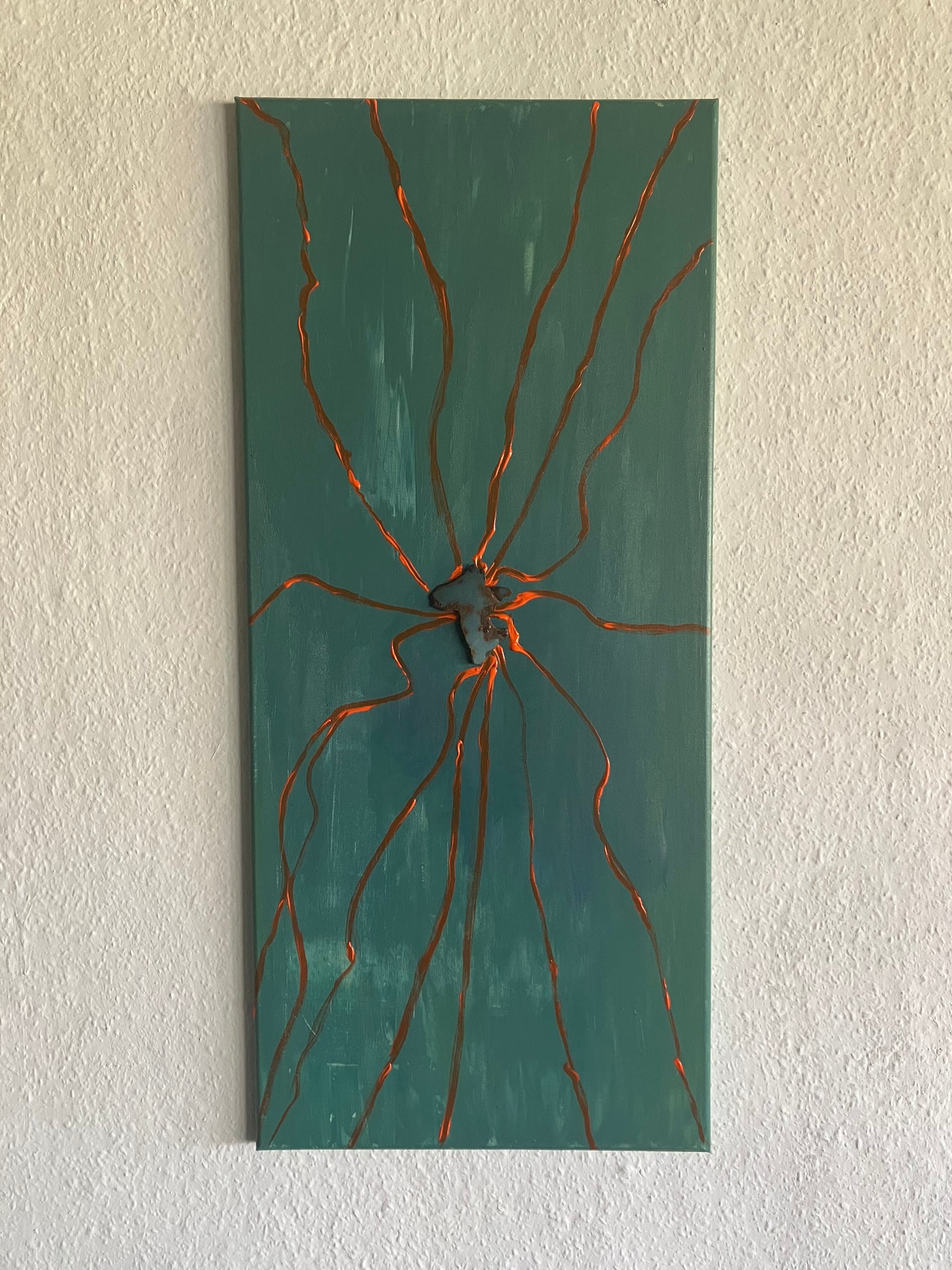 Seahorse Abstract 40 x 90 cm Long side painting