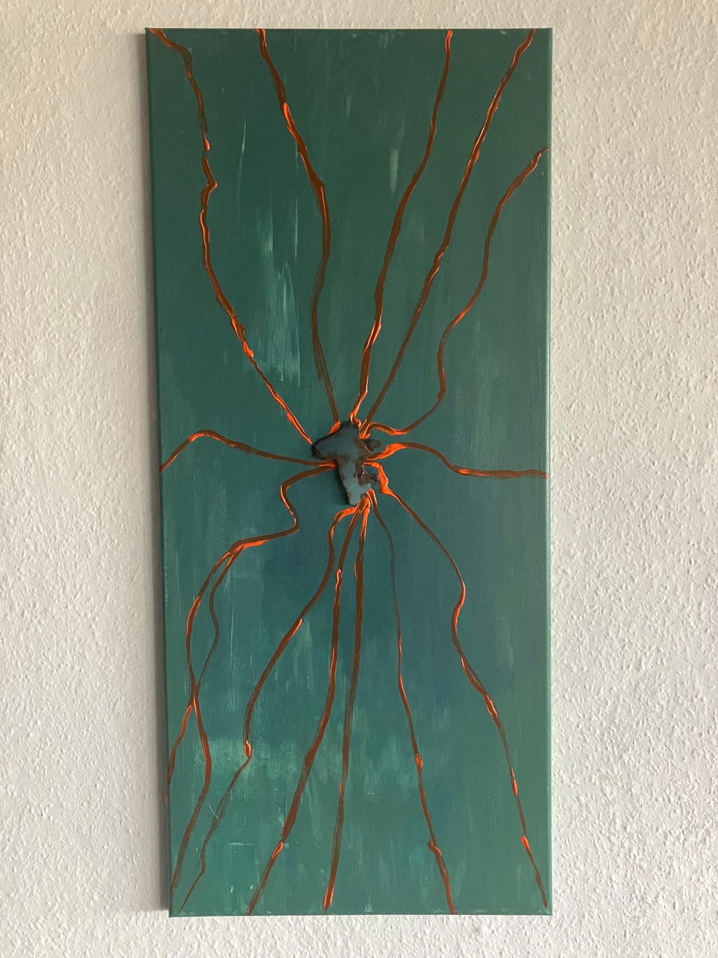 Seahorse Abstract 40 x 90 cm Long side painting