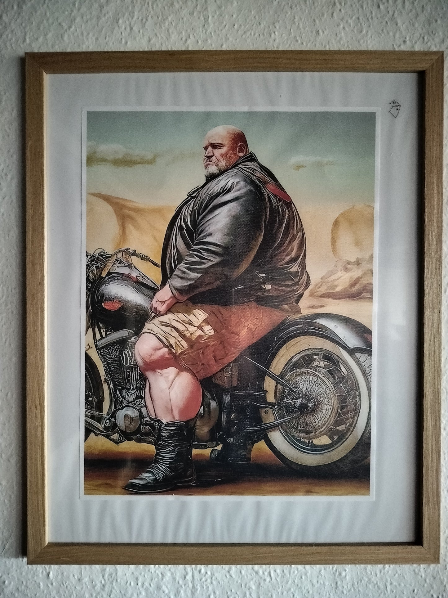 Soldiers #5 Printed Framed Canvas Painting