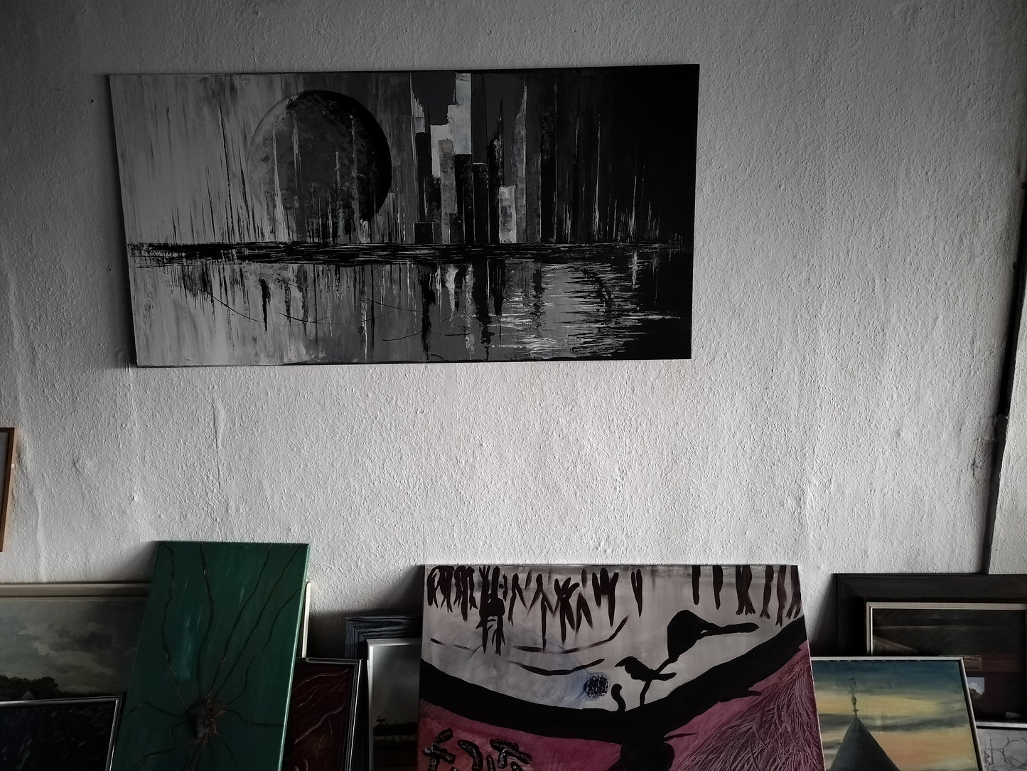 Cities Nr 1. 140cm X 70cm