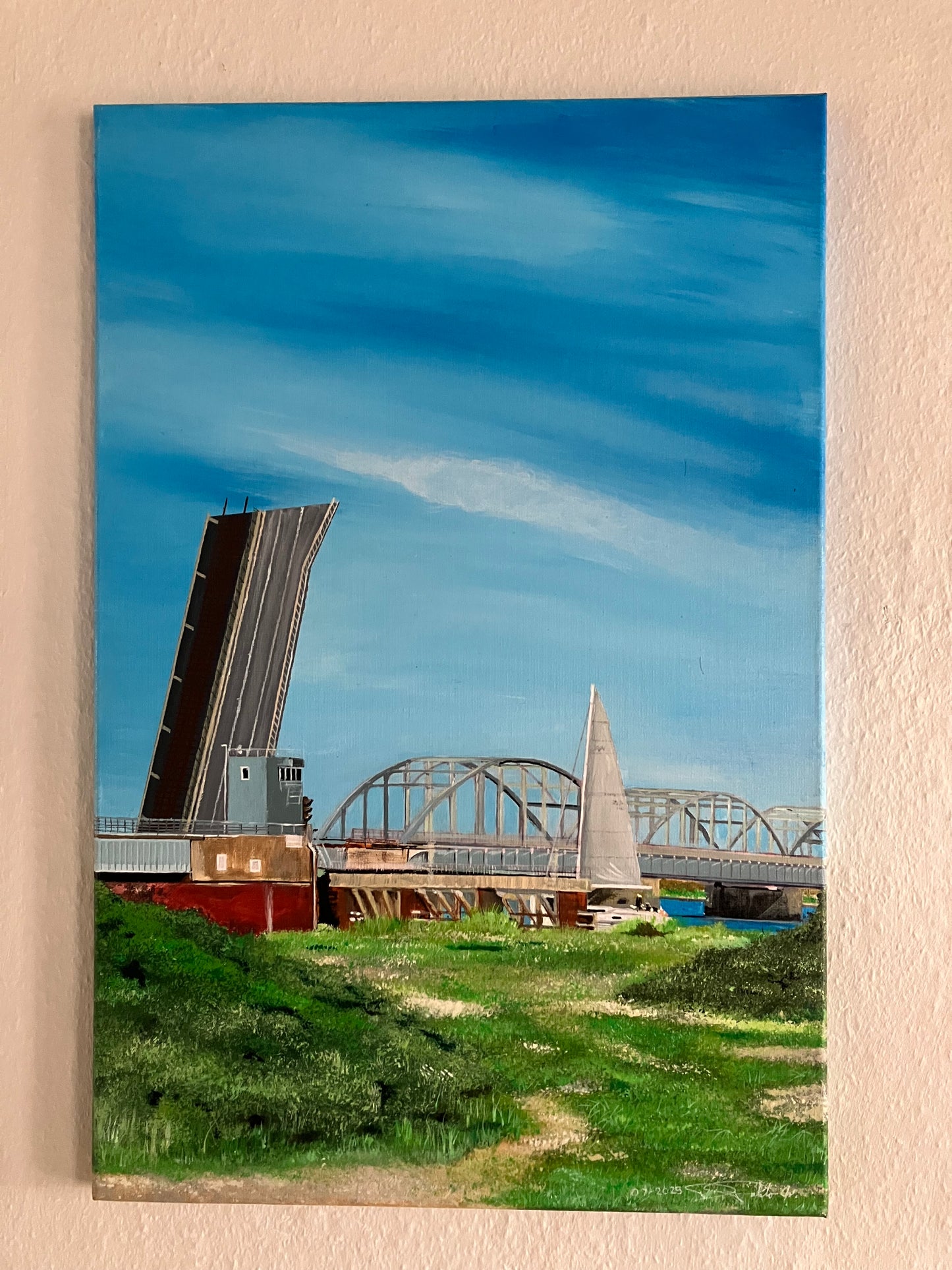 Thyholm Oddesundbroen- From Here to Home - 40 cm x 60 cm