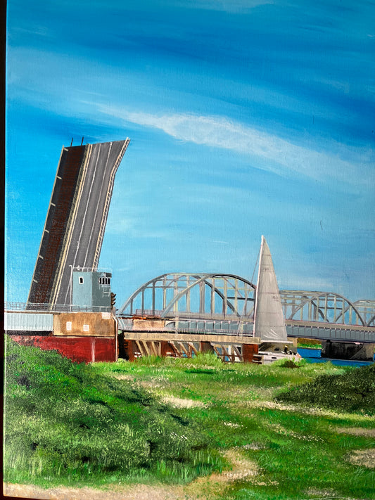 Thyholm Oddesundbroen- From Here to Home - 40 cm x 60 cm