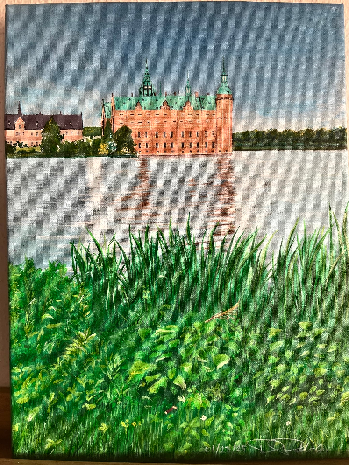 Frederiksborg Castle 30 cm x 40 cm