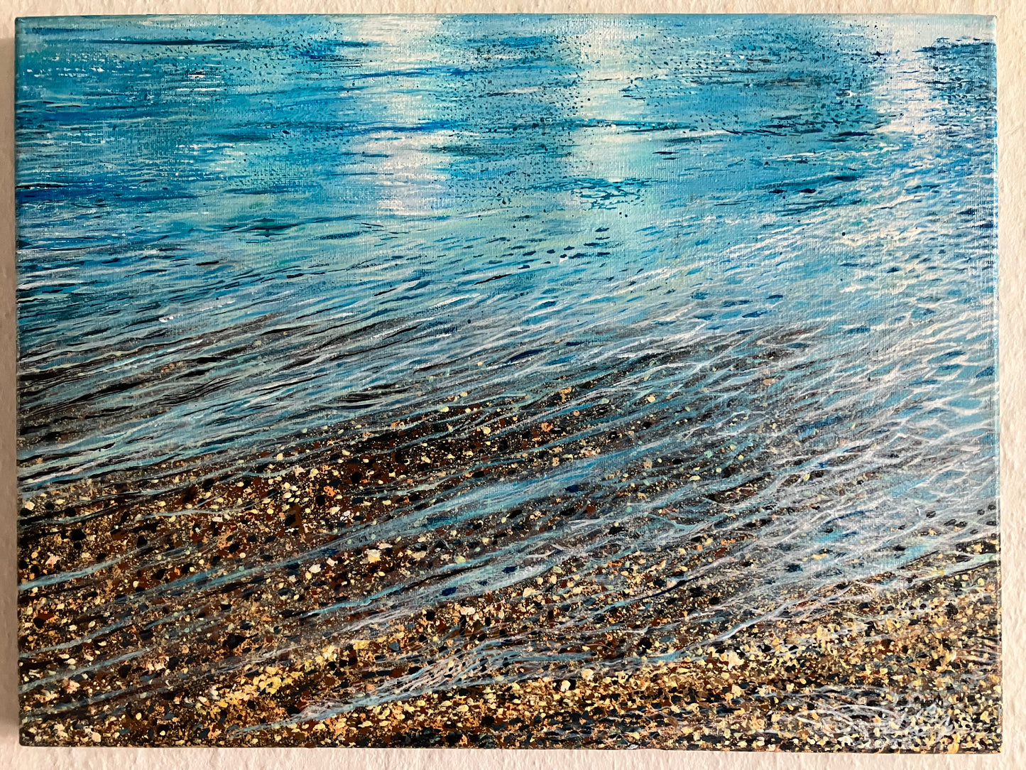 Thyholm - Water Reflection       40 cm x 40 cm