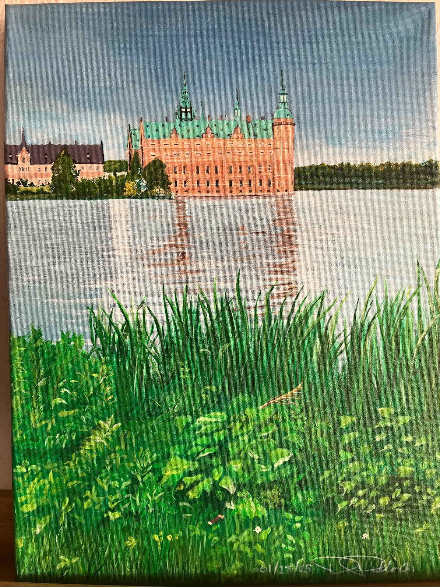 Frederiksborg Castle 30 cm x 40 cm
