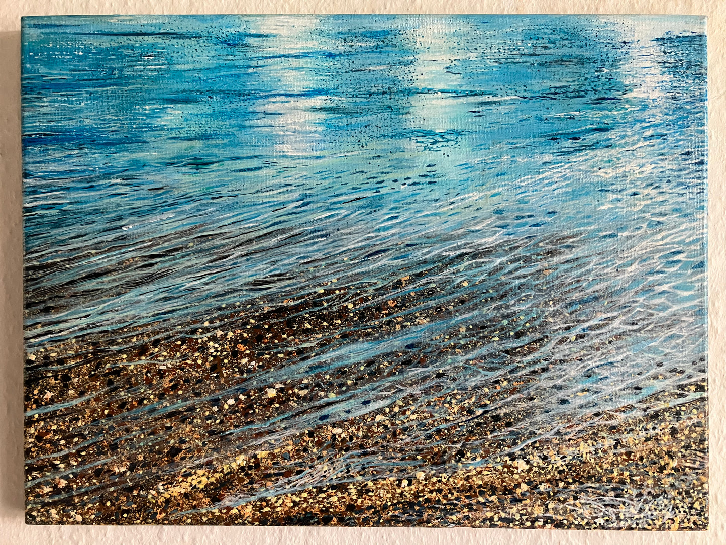 Thyholm - Water Reflection       40 cm x 40 cm