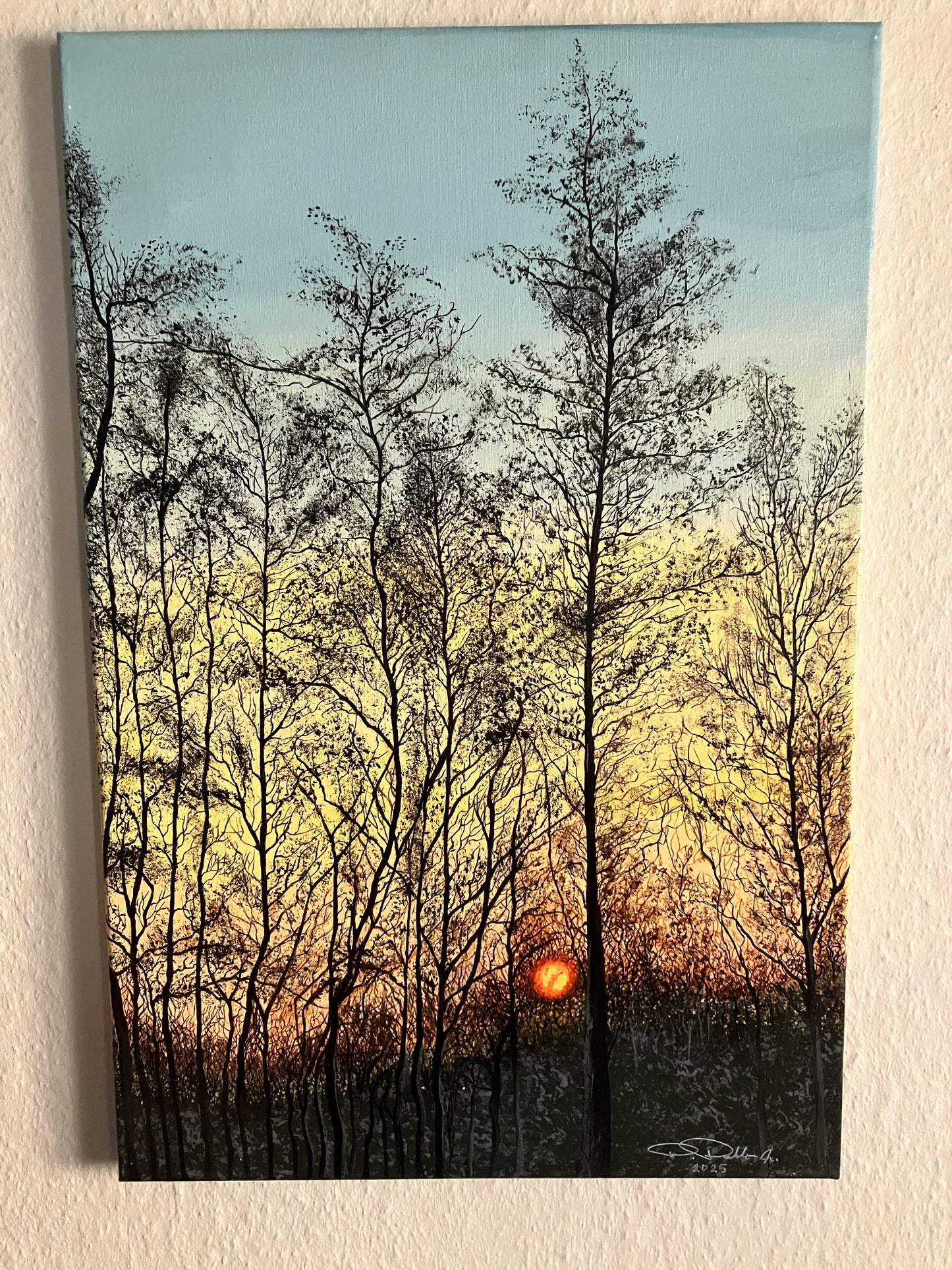 Sunrise at the Woods 40 cm x 60 cm