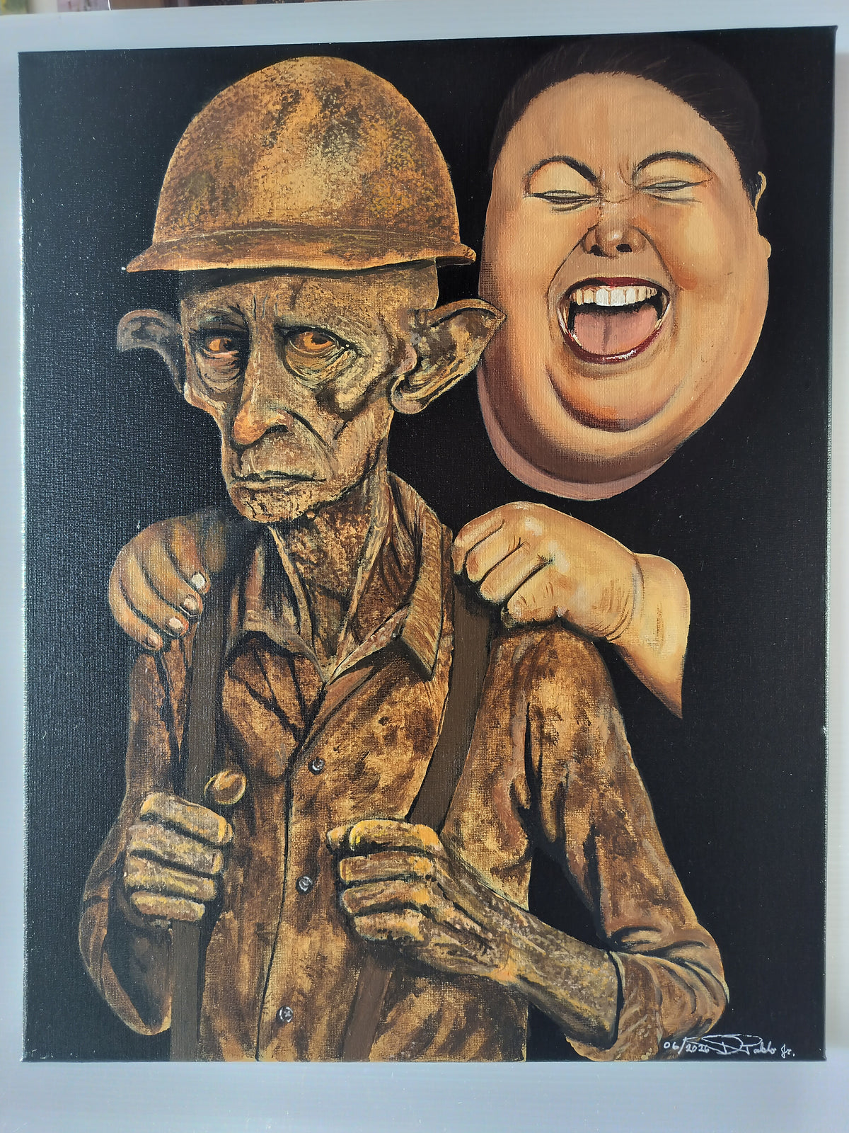 Pigs Election #6   40 cm x 50 cm