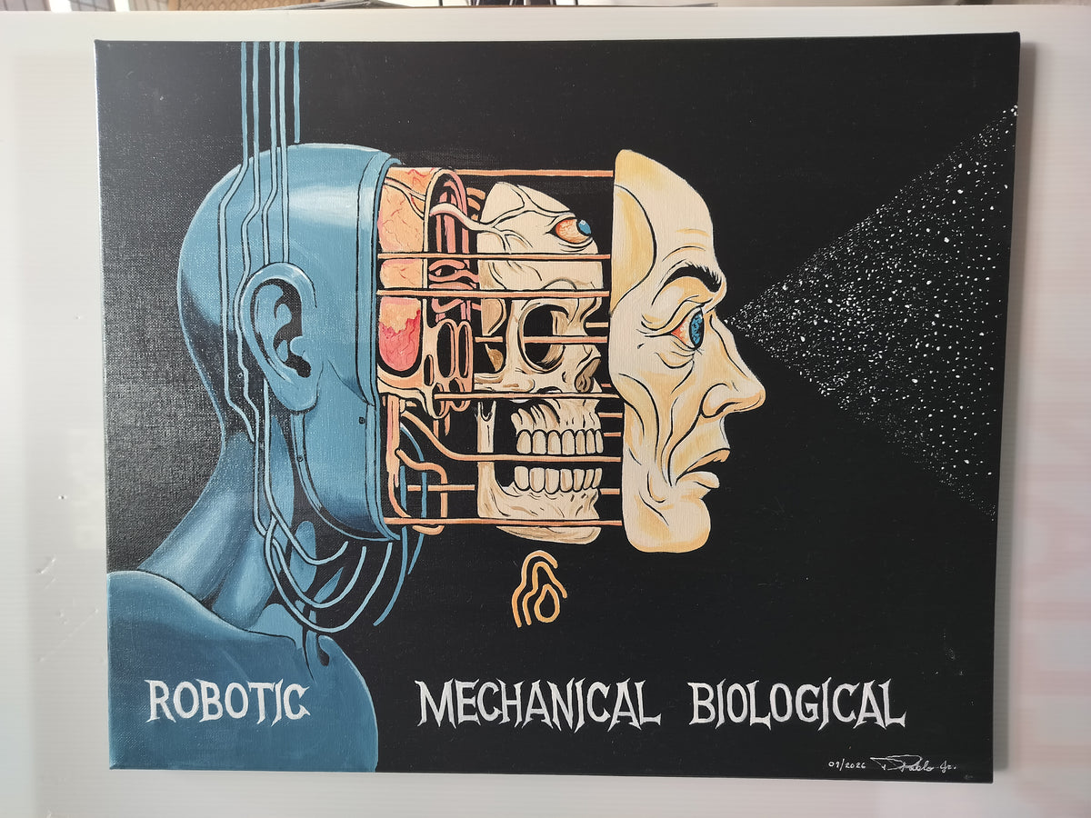 Robotic Mechanical Biological   55cm x 45 cm