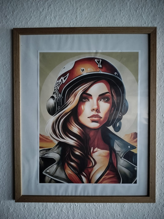 Soldiers #1                          Printed Framed Canvas Painting