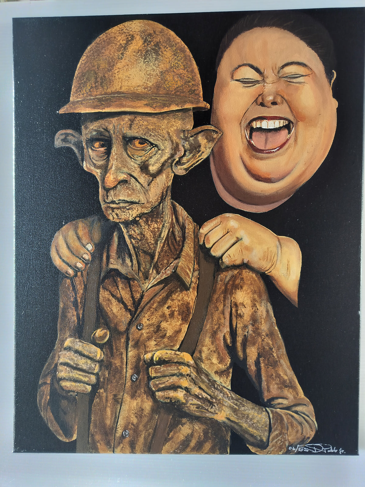 Pigs Election #6   40 cm x 50 cm